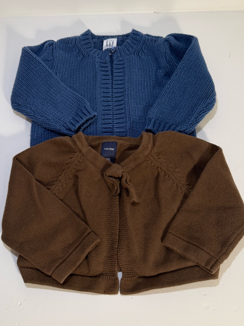 Baby Gap Knit Cardigan Sweater Bundle 6-12 month Baby Girl